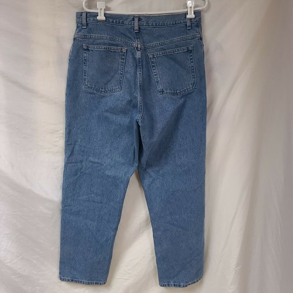 L.L. Bean Women's ORIGINAL/RELAXED FIT Jeans - Blue - Picture 4 of 9